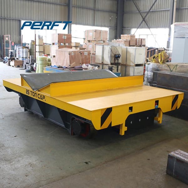 battery platform transfer car precast concrete workshop using 400 tons